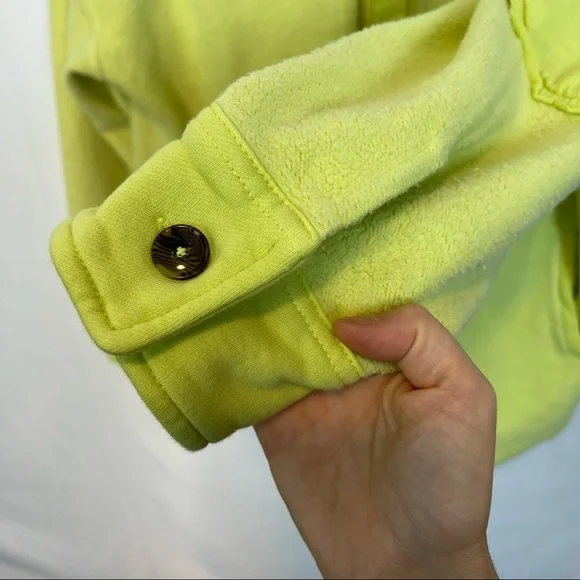 Free people ruby yellow oversized jacket S - Picture 7 of 8